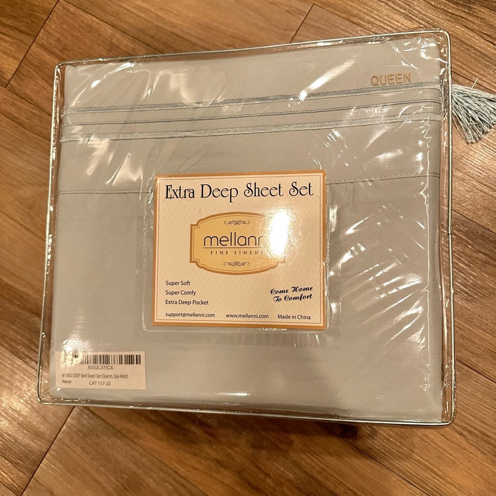 NWT Mellanni Sheets Set